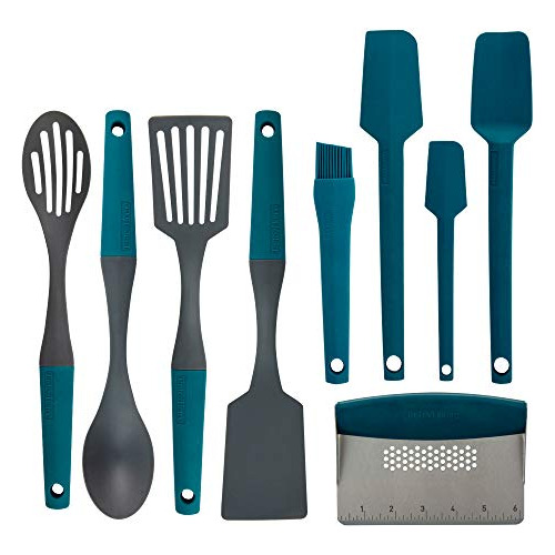 Ultimate 9 Piece Nylon And Silicone Kitchen Utensil Set...