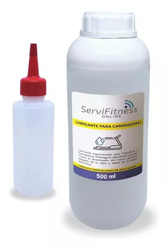 Lubricante de cinta de correr 100% de silicona, lubricante para cinta de  correr, aceite de silicona de alta calidad de 16 onzas para lubricación de