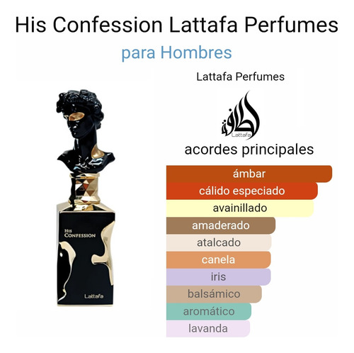 Perfume His Confession 100ml Lattafa