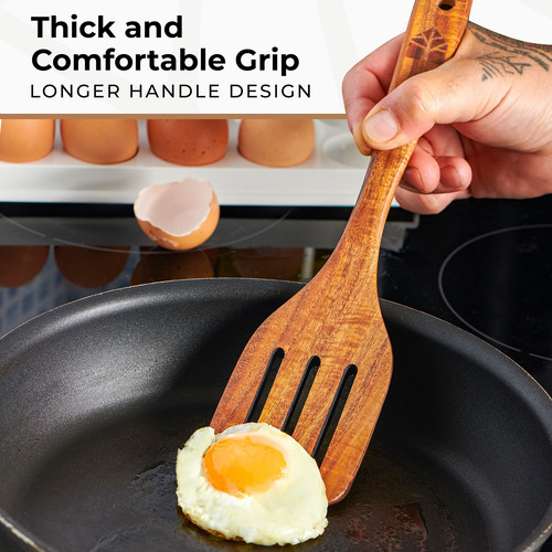 Juego De Utensilios De Madera Para Cocinar Resistente