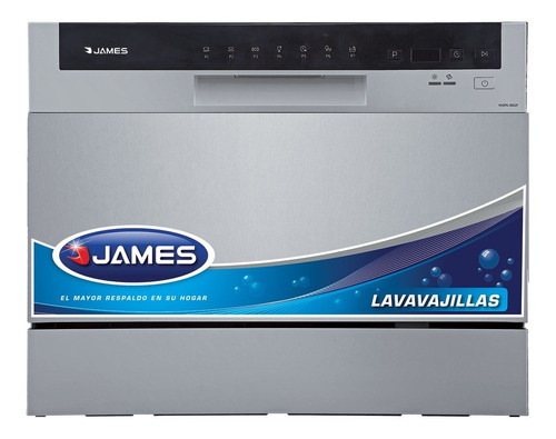 Lavavajillas James Lvcm-6cd Gris Laser Tv