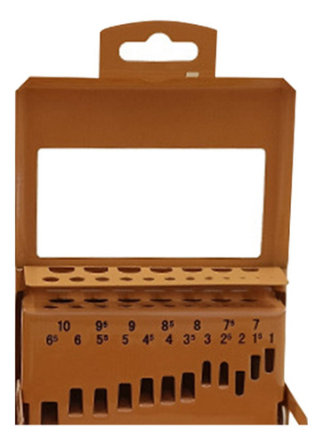 Organizador De Puntas De Taladro, Caja De 1 A 13 Mm