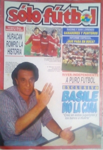 Solo Futbol 431 Poster Huracan 73,huracan 2 Boca 0