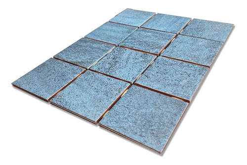 Imagen 4 de 10 de Cerámica Samoa Azul Caja X 1,95 Revestimiento Para Piscinas