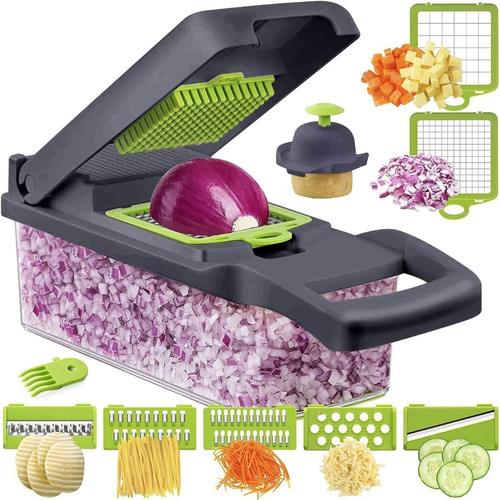 Rallador Cortador Rebanador Picador Manual Verduras Fruta Ab