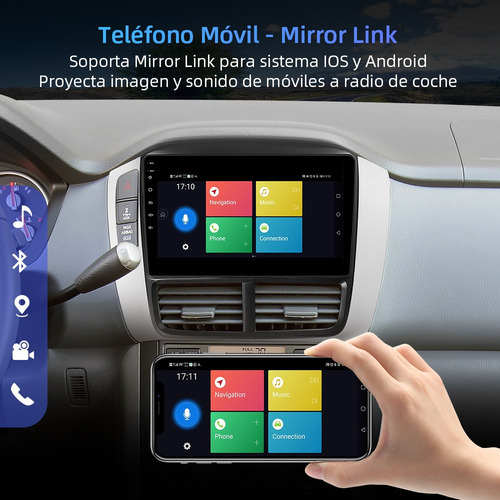 C-j Estéreo 1+32gb Cámara Para Honda Pilot 2006-2008 Gps