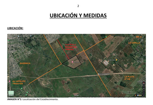 Campos / Hectareas En Venta Partido De San Vicente