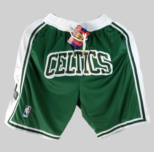 Short Nba Boston Celtics 75 Aniversario Verde Musgo Celtics Xxl