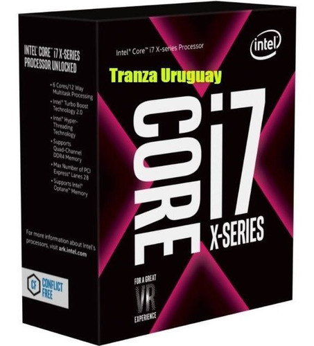 Procesador Intel Core I7 7820x X-series 2066 Tranza