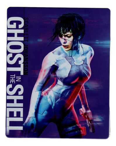 Ghost In The Shell 2018 Steelbook Pelicula Blu-ray + Dvd