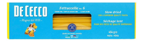 Pasta De Cecco Fettuccelle Sémola 454 G