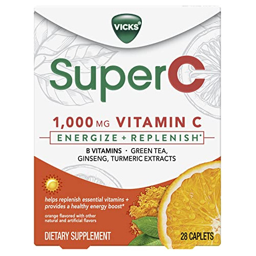 Vicks Super C Energizar Y Reponer* Daytime Suplemento Lfqdz