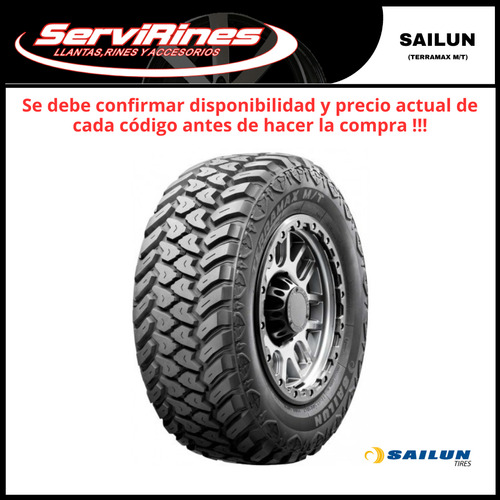 Llanta Lt 235/75r15 104/101 Q Sailun Terramax Mt Cod: Ls-20