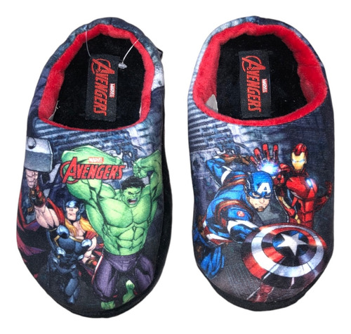 Pantufla Avenger Marvel Superheroes Niños Niñas Infantil