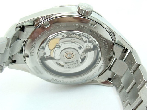 Tag Heuer Carrera Automático Calibre 5 Todo Aço Safira*!