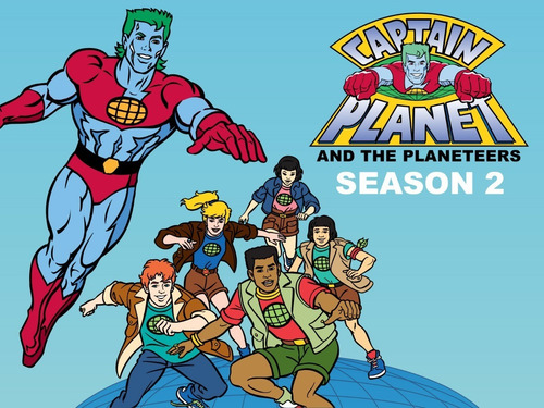 Serie Animada - El Capitan Planeta Y Los Planetarios