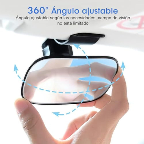 Espejo Retrovisor De Bebé Para Auto Espejo Observación 360°