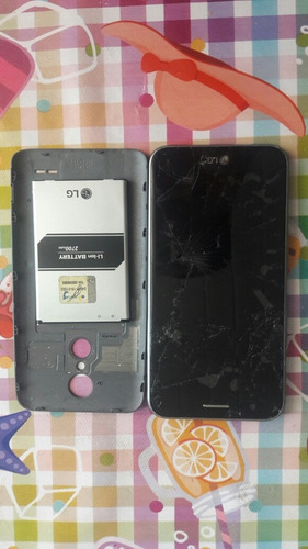 Celular LG K10 Com Tela E Touch Quebrado Mas Funcional