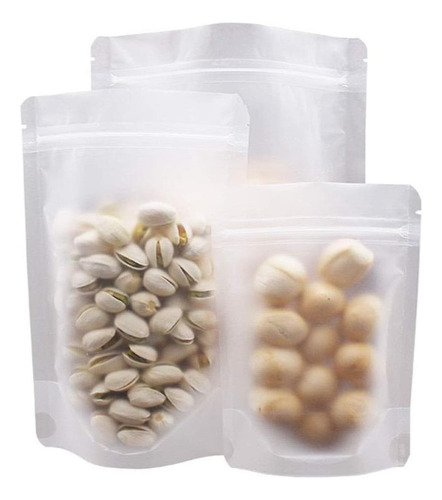 Bolsas De Comida Con Cremallera Con Esmalte Mate (no Claro)