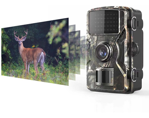 1920x1080 Trail Game Camera 49ft Para Monitoreo De Vida