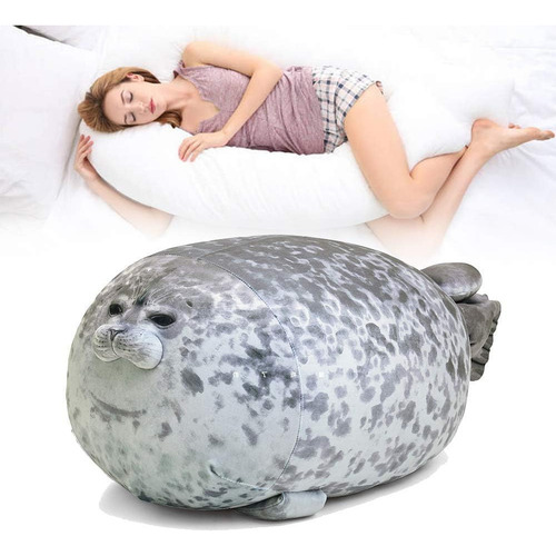 Chubby Blob Seal - Almohada Peluche Animales Peluche-40cm