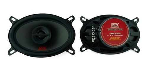 Bocinas 4x6 Pulgadas Mtx Audio Tnl462 Terminator 2 Vias 250w