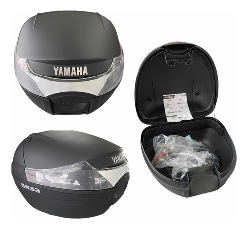 Baúl Caja Trasero Negro Shad Sh33 Yamaha 33 Litros