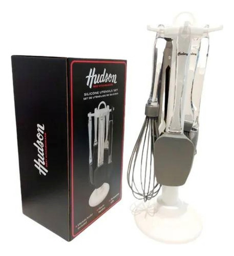 Set De Utensilios Hudson De Silicona X5 Unidades