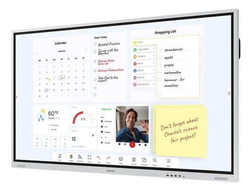 Samsung Flip Pro Wm75b, Pantalla Pizarra Interactiva 75
