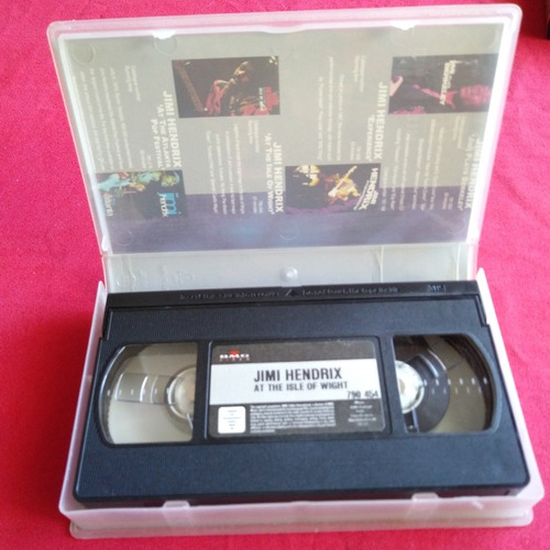 Jimi Hendrix At The Isle Of Wight Vhs Ed. Europea Impecable