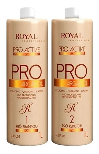  Royal Pro Argan  Escova progressiva  Kit 2 Unidades 2 kg