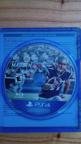Madden Nfl 17 Ps4 Original Fisico (Usado)