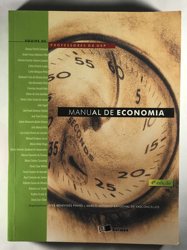 Manual De Economia - Equipe De Professores Da Usp