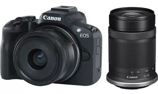 Cámara Canon Eos R50 Rf-s 18-45mm F4.5-6.3 Is Stm + Rf 55-2