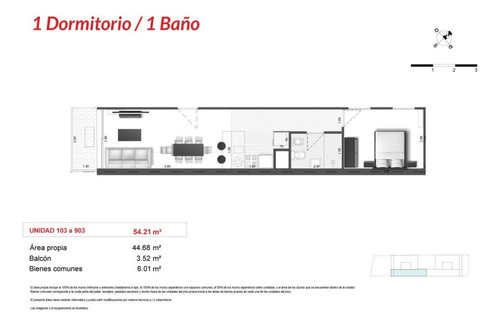 Edificio Galata 1 Dormitorio, Estreno Octubre
