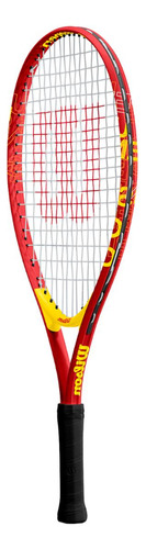 Raqueta de tenis Wilson Us Open 23, color rojo/amarillo