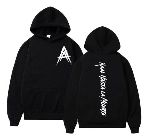 Sudadera Con Capucha Con Estampado De Rapero Anuel Aa Real H