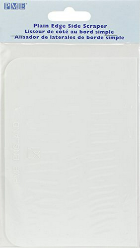 Raspador De Plástico  Liso 5.3 X 3.7 Pulgadas, Blanco