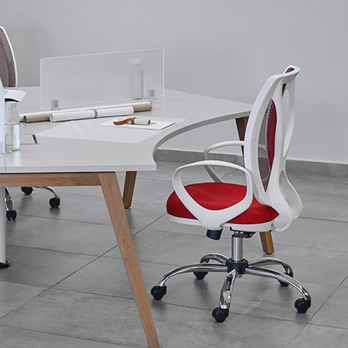 Silla Ejecutiva Alma Blanca Ideal Home Office