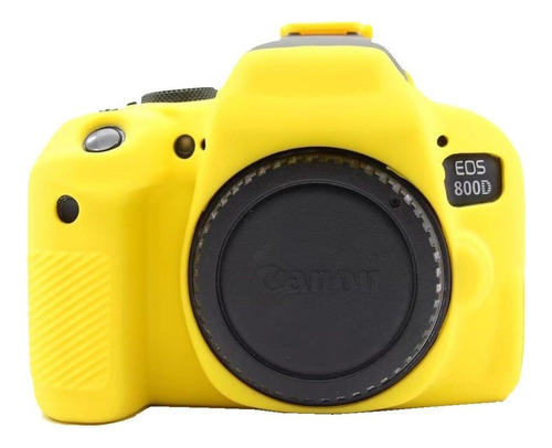 Funda De Cámara De Silicona Blanda Para Cámara Canon Eos Reb