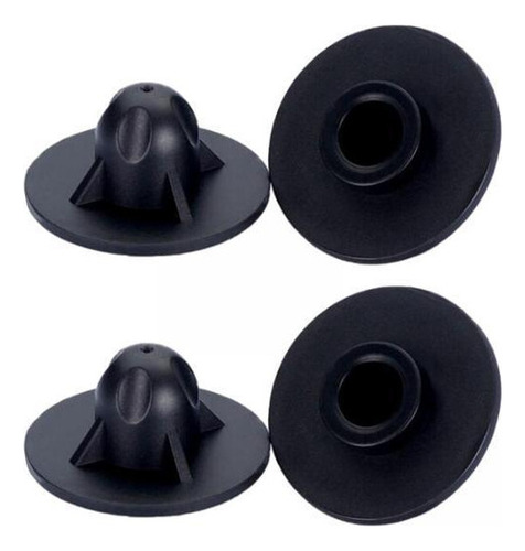 4 X 4 Uds. Fundas Para Patas De Diámetro Del Tubo 13 Mm
