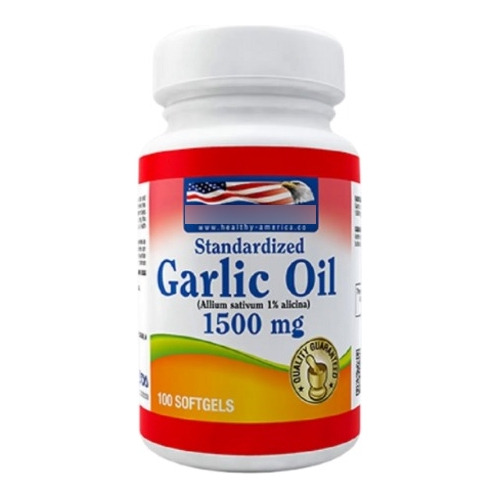 Garlic Oil 1500 Mg X 100 Soft - Unidad a $350