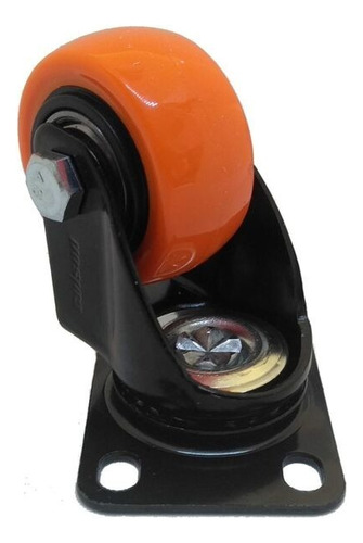 Rodízio Sem Freio Multicolorido 40mm Até 25kg Colson