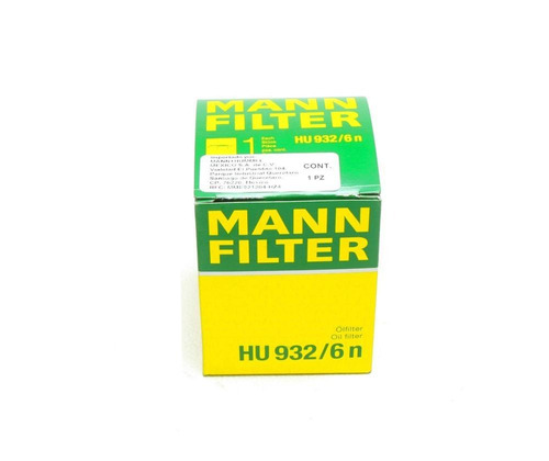 Filtro Aceite Touareg 2005 3.2 V6 Mann Hu932/6n