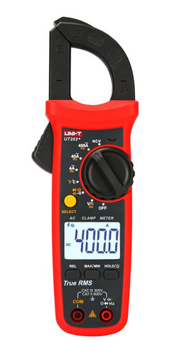 Amperimetro Gancho Ut202+ 400a 600v Ac Medida Capacitancia