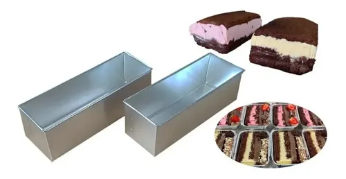 Kit 2 Formas Para Bolo Perfeito Super Fatia / Slice Cake