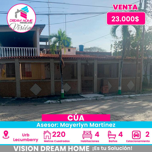 En Venta Casa En La Urb Lecumberry  Cúa 