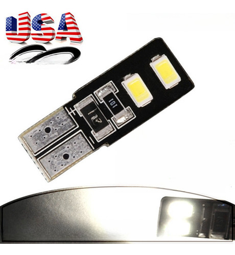 20 X Error Canbus Blanco Libre T10 4smd 5630 Domo Interior L