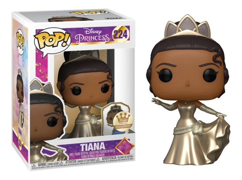 Funko Pop Disney Tiana Edicion Especial Con Pin