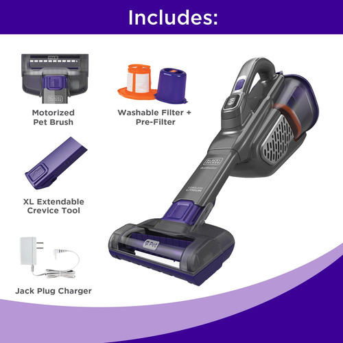 Aspiradora De Mano Black+decker Dustbuster Furbuster Advance